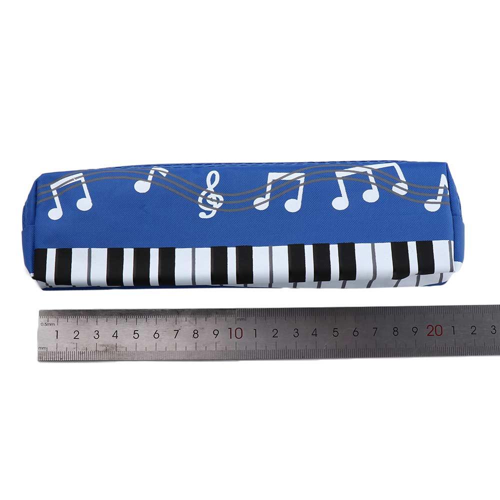 Pen Bag Musical Note Piano Pouch Student Pencil Case Musical Pencil Cases Piano Note Pencil Bag