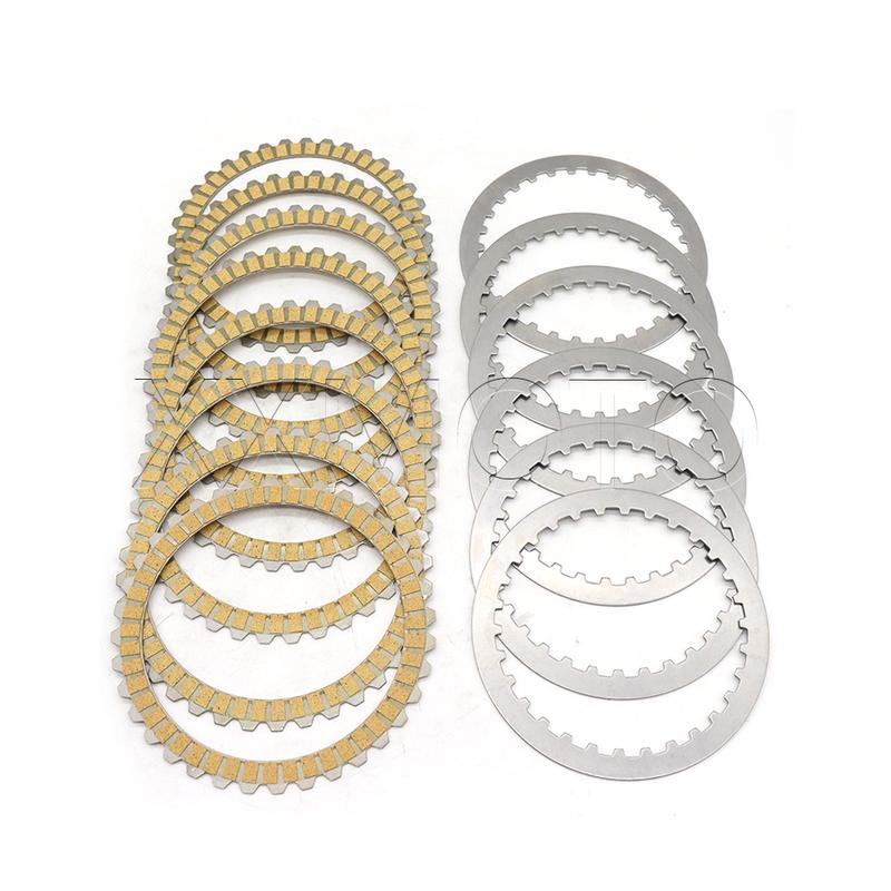For Harley Sportster XL1200 XL883 XL 1200 883 X48 72 1991-2019 2020 2021 2022 Motorcycle Clutch Plates Friction Steel Disc Kits