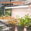 Indoor Greenhouse with Grow Light Plant Shelf 4 Pack T8 Full Spectrum Plant Lights and Cover Mini Greenhouse for Indoor Plant S