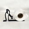 Sturdy Plastic Toilet Paper Dispenser Bathroom Wall Mounted Organizers Easy Installation Multiple Use
