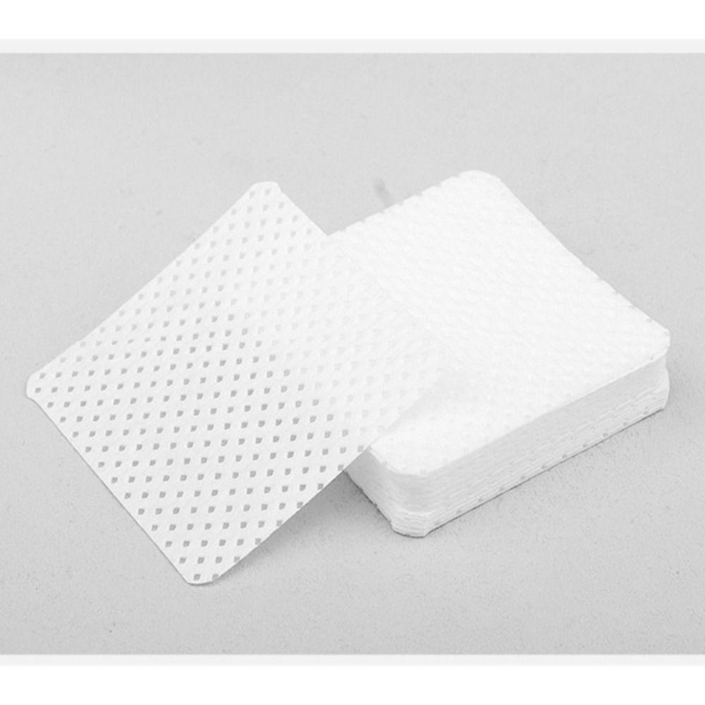 200Pcs/Box Lint Free Clean Cotton Tablet Non-Woven Fabric Eyelash Extension Nail Glue Wipes Cleaner Cloth