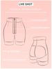 Plus Size High Compression Tummy Control Shaper Pants with Zipper and Hook for Waist Training and Hip Lift