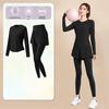 Women's High-End Short-Sleeve Sport T-Shirt & Fitness Set - Breathable, Quick-Drying Yoga and Running Wear