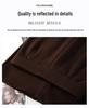 Soft & Fluffy Wool-Blend Mid-Length High-Waisted Slim-Fit Skirt for Women - 2025 Winter Collection