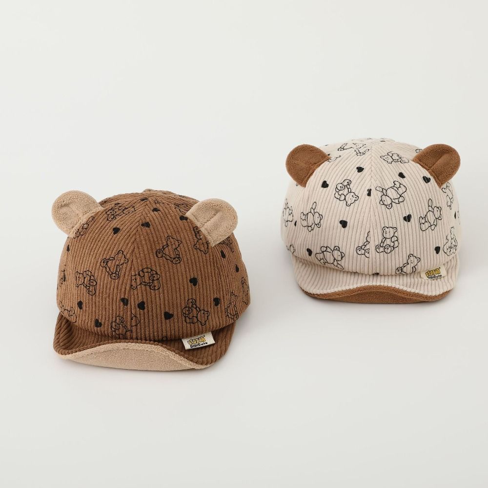 

Cute Baseball Hat Spring Autumn Peaked Cap Fashion Baby Cap for Baby бежевий