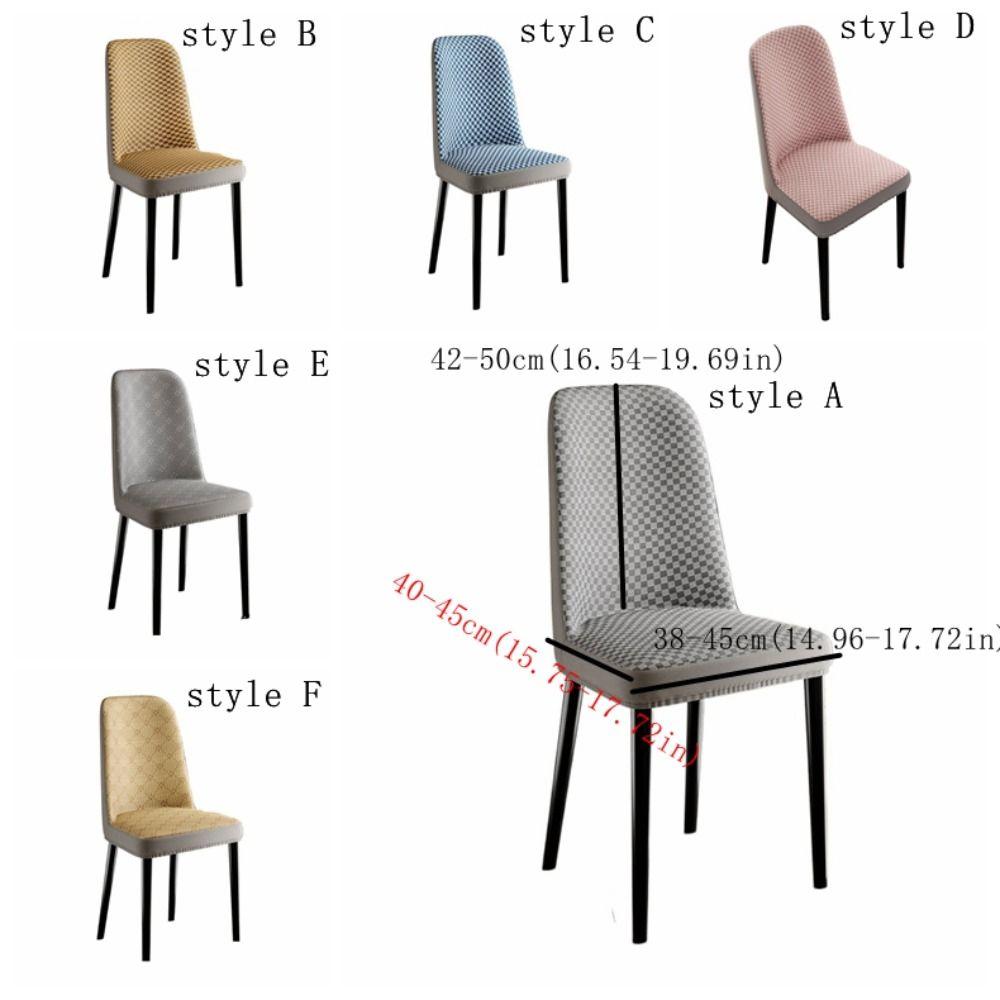 Cool Summer Chair Covers Non-slip Dining Chair Protector Home Decor Seat Covers  Banquet