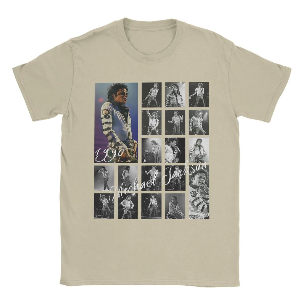 Michael Jackson Dancer T-Shirt Summer Fashion T Shirts Pure Cotton Comfortable 4XL 5XL 6XL Top Tees Short Sleeve Y2K Tshirt