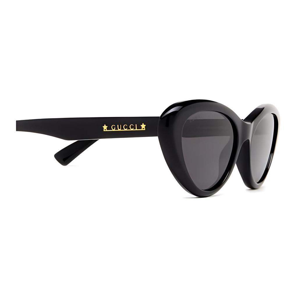 Gucci Side Logo Cat Eye Sunglasses Women sunglasses Black GG1170S001
