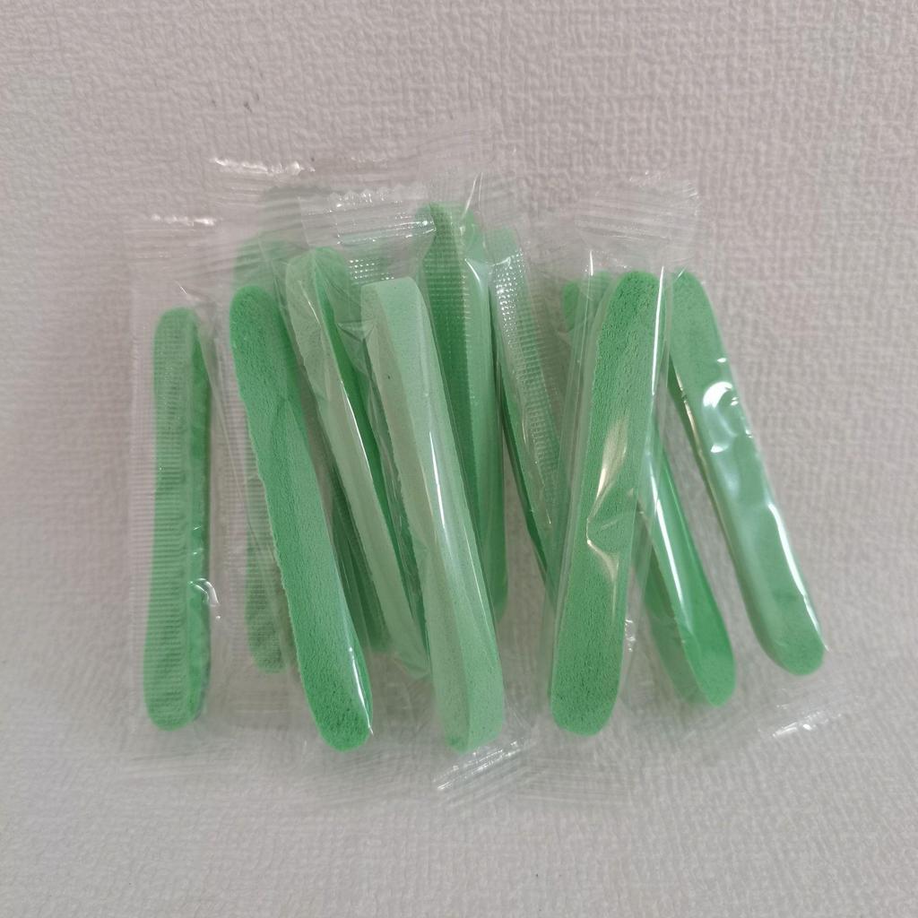 Individually Wrapped Compressed Face Cleansing Cotton Puff - Single Use Makeup Remover Sponge
