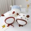 Breathable Infant Fetal Cap Breathable Cotton Polyester Bonnet For Newborns 0-5 Months Ear Covering Design