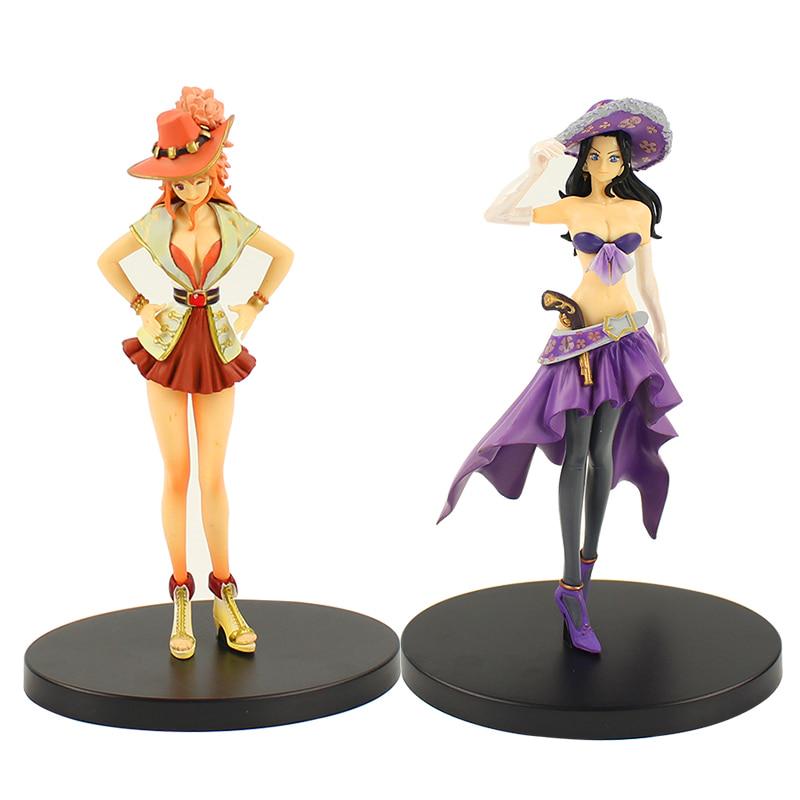 Anime One Piece Nami Robin Grandline Lady 15th Anniversary Pvc Action Figure Collection Model Toys Buy From 10 On Joom E Commerce Platform