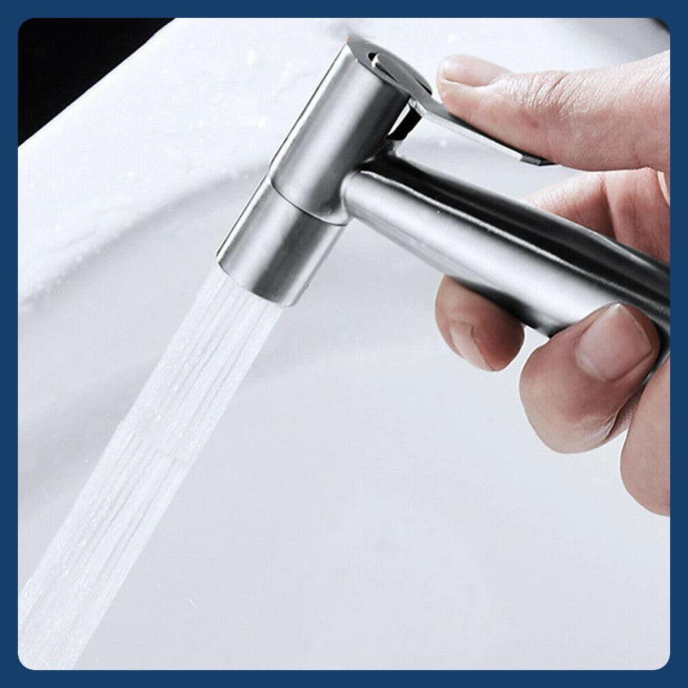 G1/2in ABS Toilet Douche Bidet Head Handheld Spray For Sanitary Shattaf Shower Hand Sprayer Shower Head Bathroom Bidets Faucets