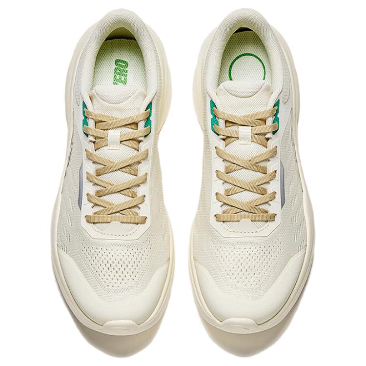 Anta Comfortable Versatile Durable Breathable Low-Top Training Shoes Men Sneakers White Green 912527778-2