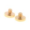 2Pcs 10*8*4Mm Sax Brass Screws Finger Ring Screws For Bb Trumpet Alto Horn M4 Instrument Parts