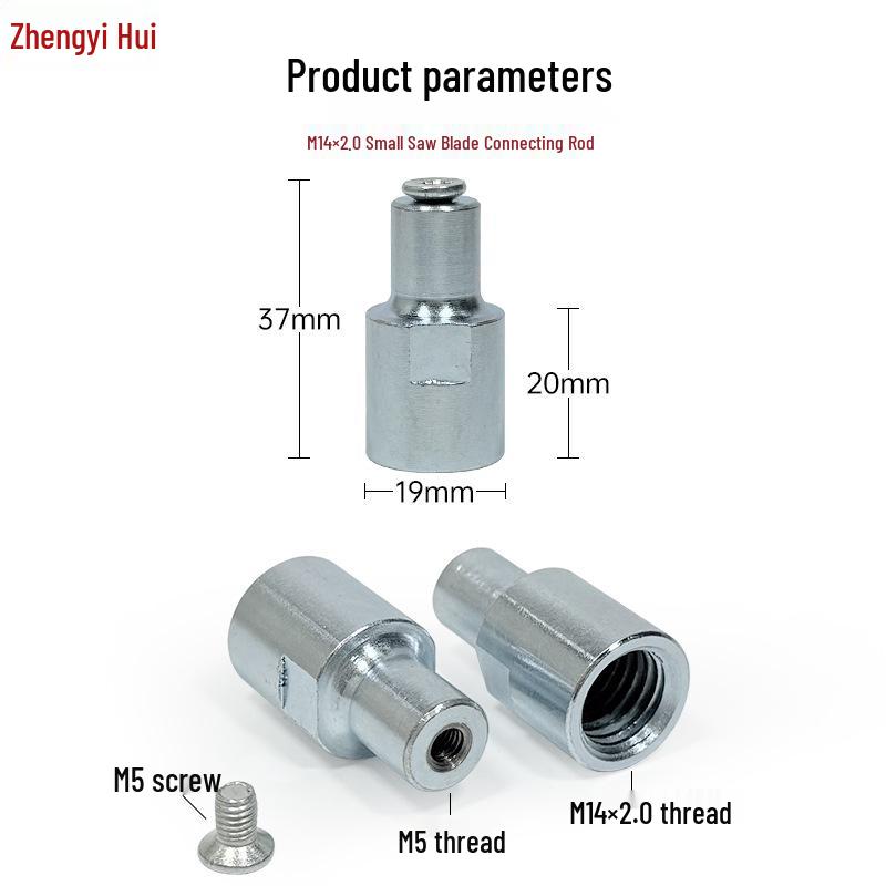 125 Angle Grinder M14 Thread Cutting Disc Extension Rod