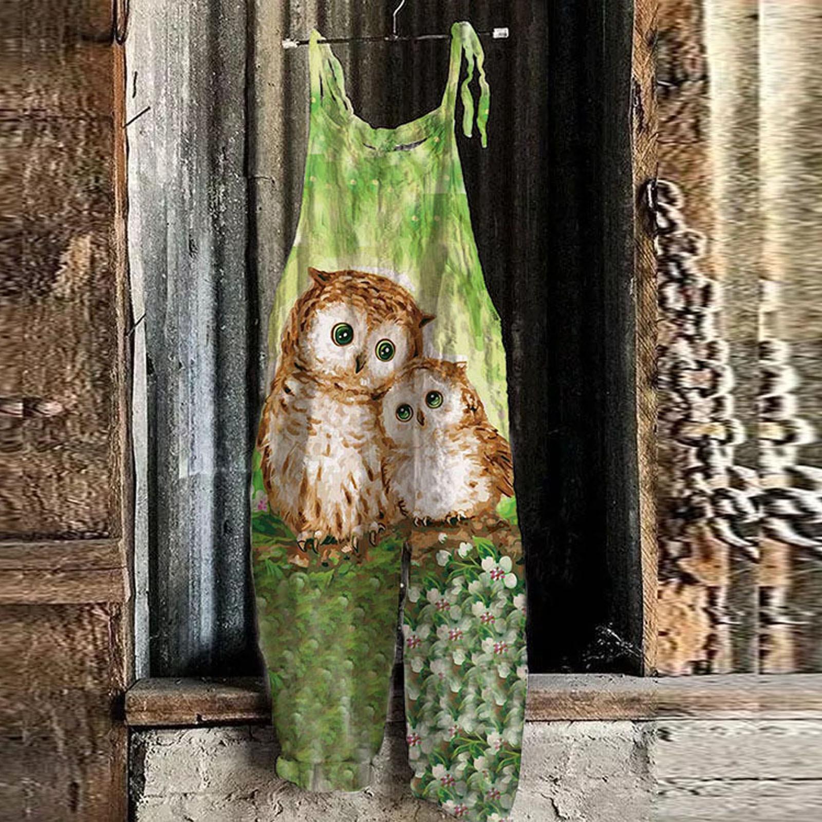 

Женский летний милый свободный повседневный комбинезон с принтом в стиле ретро и ремешками XXXL