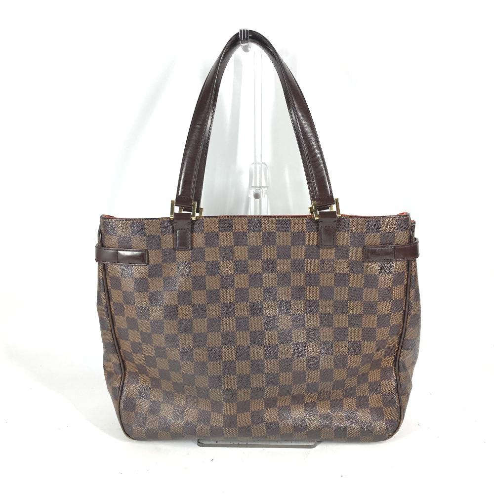 Louis Vuitton N51128 Damier Uzes Bag Tote Bag Shoulder Bag Canvas Ebene Brown