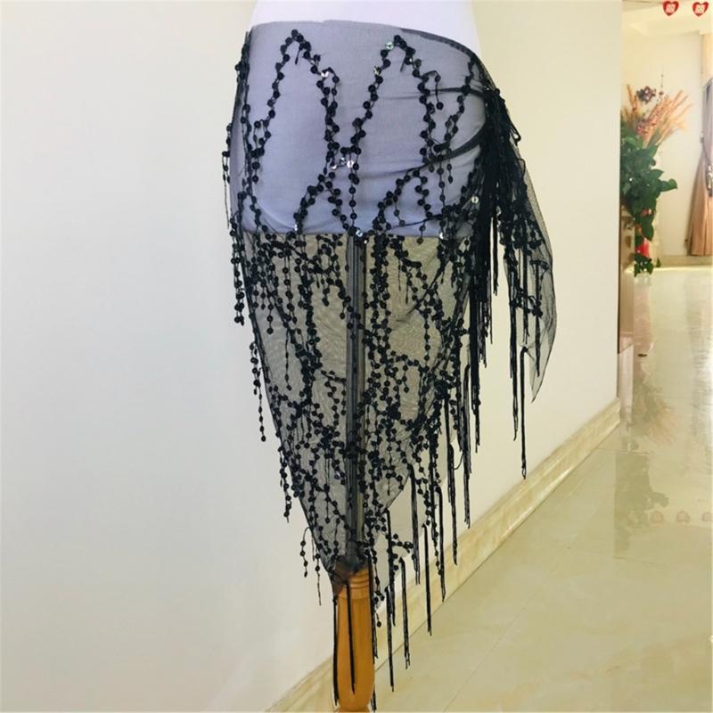 Belly Dance Fringe Belt Premium Woven Fabric Performances Accessory For Dynamic Movement And Costume Styling