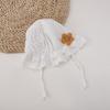 Baby Girl Sun Hat With Butterfly Bow Cotton Sunshade For Spring And Summer