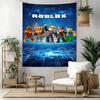 Roblox Wall Decor Tapestry Art For Pet Memorial Birthdaywedding Party Backdrop Family Gift