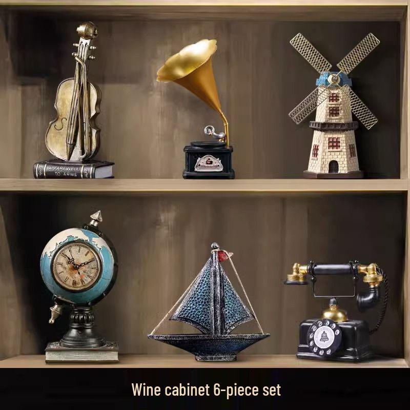 2025 High-End Living Room Decor: Wine & TV Cabinet Art Pieces