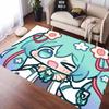MINISO Cute H-Hatsune M-Miku Tatami Mat Carpet for Balcony Bedside Play Area NonSlip Washable Rug Otaku Home Decor Leisure Rug