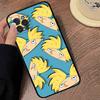 Hey A_Arnolds Cartoon Black Soft Phone Case For IPhone 16 15 14 13 11 12 17 Pro Max Mini Plus