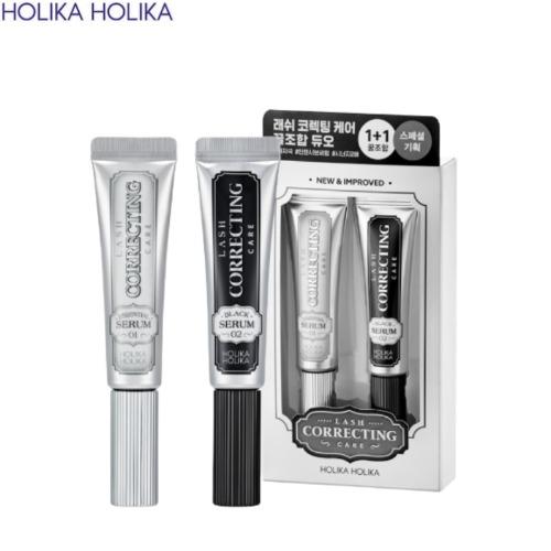 HOLIKA HOLIKA Lash Correcting Care Set 01 Essential Serm+02 Black Serum