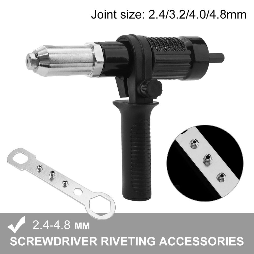 Quick Connect Electric Rivet Tool 2.4-4.8 MM Cordless Rivet Tool Automotive Repair
