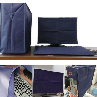 3PCS Nonwovens Desktop Computer Dust Cover 19 To 34 Inches Computer Protective Cover Computer