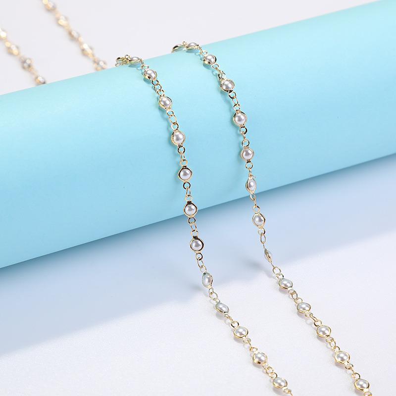 High-End Women's Fashion Sunglasses and Mask Chain Lanyard – European & American Style
