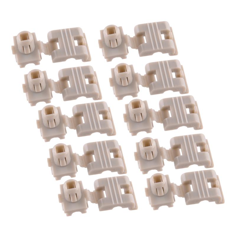 16629990 10pcs Tailgate Handle Door Lock Rod Retaining Clip 16675980 Fit for Ford Buick Cadillac Pontiac Chevrolet Oldsmobile GM