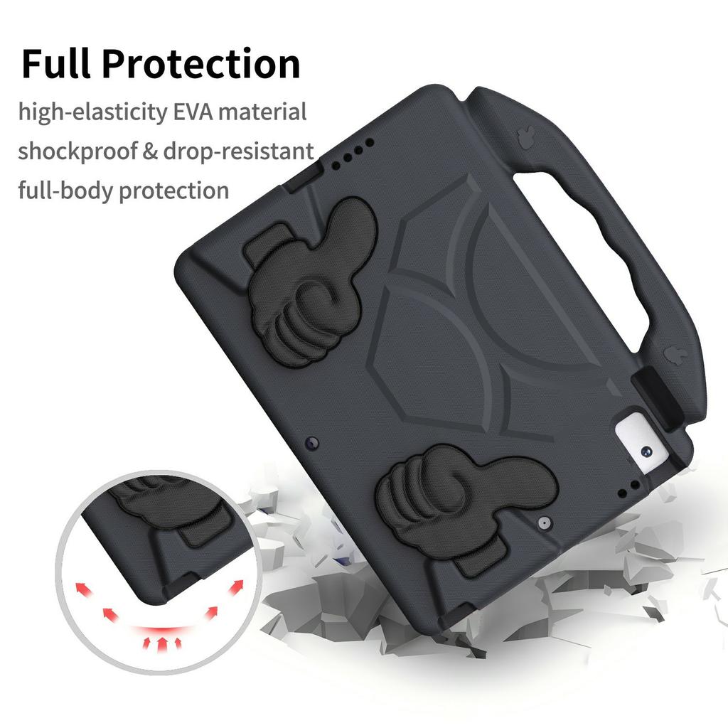 Ultra-Soft EVA Case For iPad 10.2 (2021)/(2020)/(2019)/Air 10.5 Inch (2019) Thumb Kickstand Tablet Cover