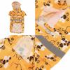 Bee Shaped Pet Rain Poncho Reflective Strips Reflective Dog Raincoat Dog Raincoat  Dog Outdoor Wear