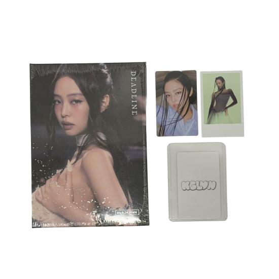 

POB BLACKPINK DEBUT 3-й міні-альбом СРІБНА версія. WITHMUU / WEVERSE Набір фотокарток з бонусом / Версія учасника (WEVERSE) JENNIE SILVER Ver.