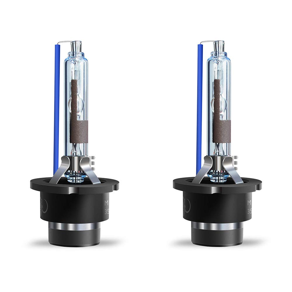 Set of 2, 8000K D4R Headlight, General Purpose DC12V Car, Professional Recommended, High Brightness,