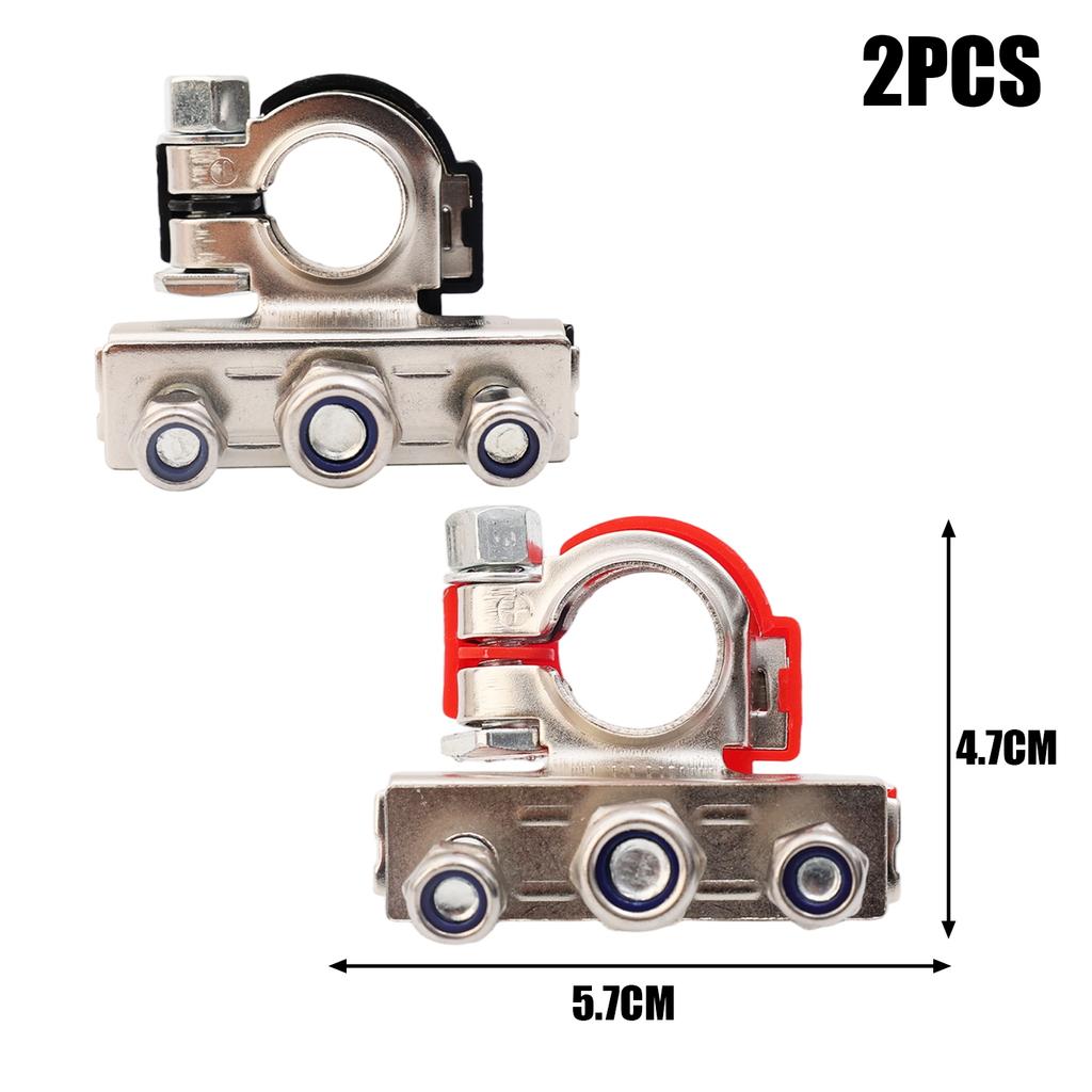 Positive Negative Quick Release Disconnect Car Battery Terminal Connectors Accessories Car Battery Terminals Clamp Connector