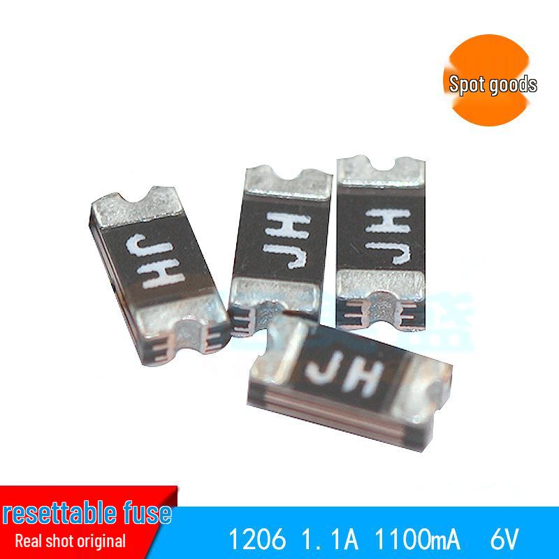 1.1A 8V 1206 SMD Resettable Fuse JK-nSMD110-6V/8V - In Stock