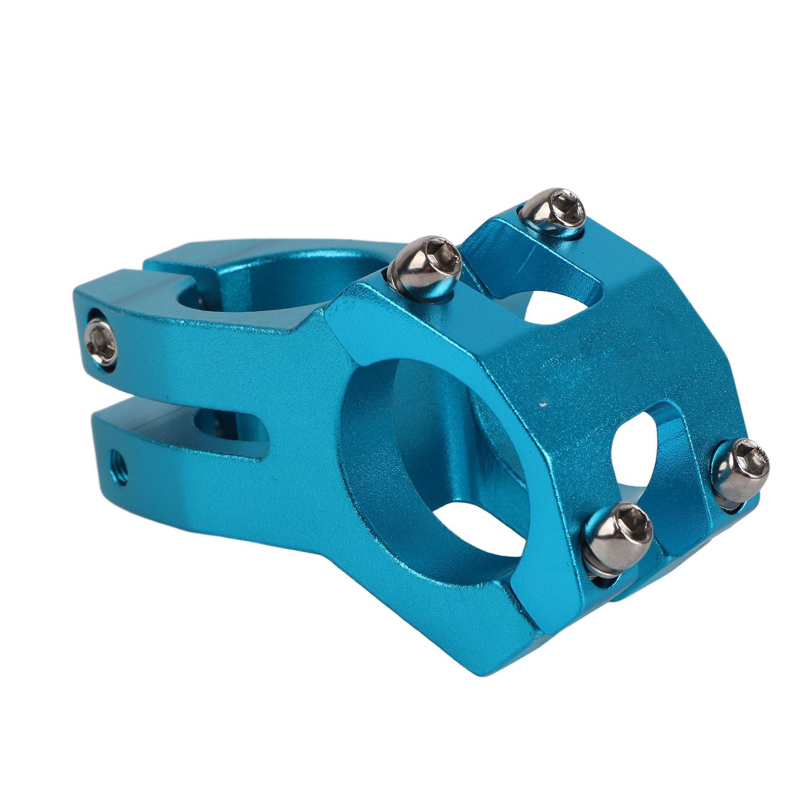 

31.8mm Aluminum Alloy Mountain Bike Handlebar Fixed Stem Cycling Accessory Blue