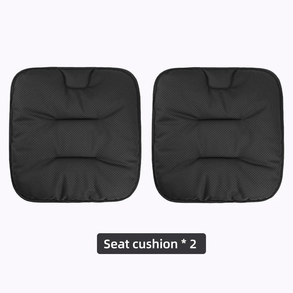 Leather Car Seat Covers for Mercedes Benz A/B/C/E/S Class W206 W220 W205 W211 W212 W201 Front/Rear Seat Protect Car Seat Cushion