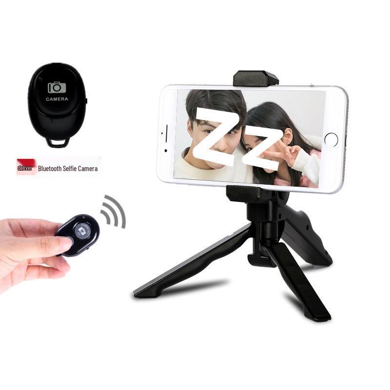 Foldable Multi-functional Tripod & Selfie Stick for Mobile Phones - Ideal for Watching Videos, Online Classes, and Live Broadcasts