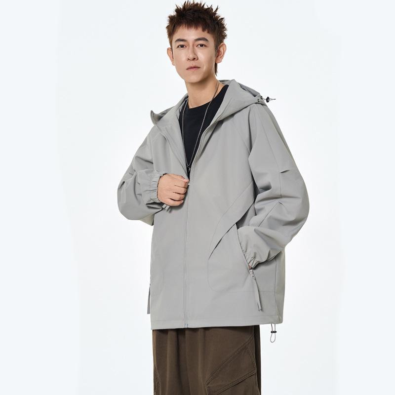 Jacket Men's Color Blocking 2025 Autumn and Winter New Men's Youth Windproof Fashion Casual Top Jacket Trend