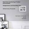 Temperature Humidity Meter Clock Temperature Format And Celsius For Home Office