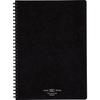 KOKUYO Soft Ring 80 Notebook, Natural, Pages, Semi-B5 Size, A-ruled, Black, Su-SV608A-D