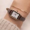 Modern Brown Leather Watch MWM04872