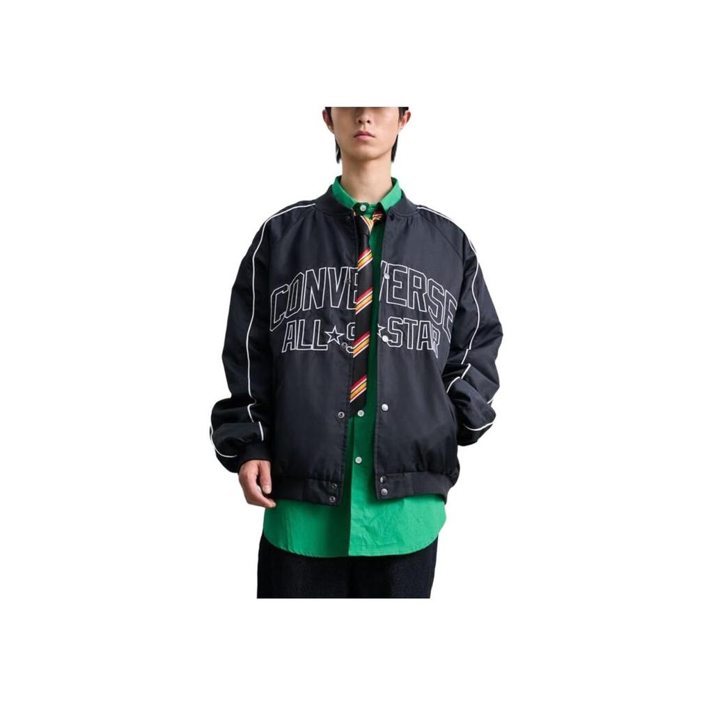 New Converse Puffer Jacket Men's Black 10027340-A01