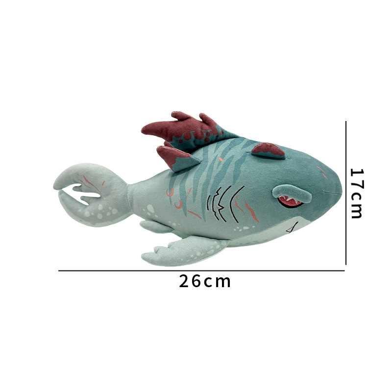 Плюшевая игрушка Мегалодон Теневая Пасть для коллекционеров игр и детей