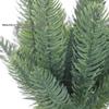 Artificial Pine Needle Branch Christmas Decoration - Soft Rubber Cypress Leaf Ornament