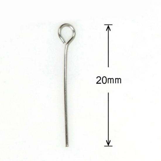 200 rostfreie Edelstahl-T-Nadeln mit großen Köpfen, nicht verblassende Perlennadeln für DIY-Schmuck.