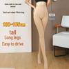 Tall Unisex Velvet Tights 180-195cm, Medium Thick 120D Bare Leg Effect, High Elasticity